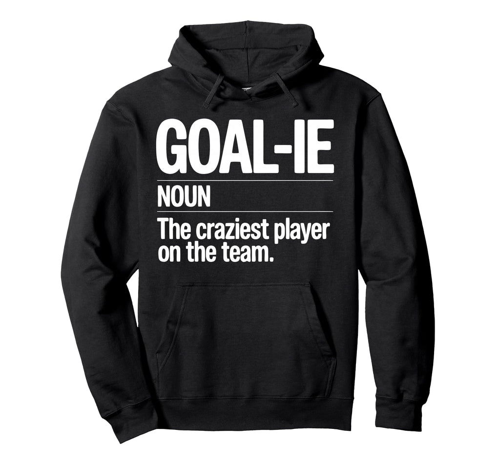 Lacrosse Goalie Lax Crazy Goalkeeper Hoodie - Trendy Graphic Unisex