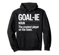 Lacrosse Goalie Lax Crazy Goalkeeper Hoodie - Trendy Graphic Unisex