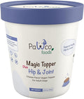 PawCo Magic Topper Hip & Joint Support - Vegan Dog Topper with Omega-3, Grain-Free Meal Enhancer for Senior Dogs, 160g