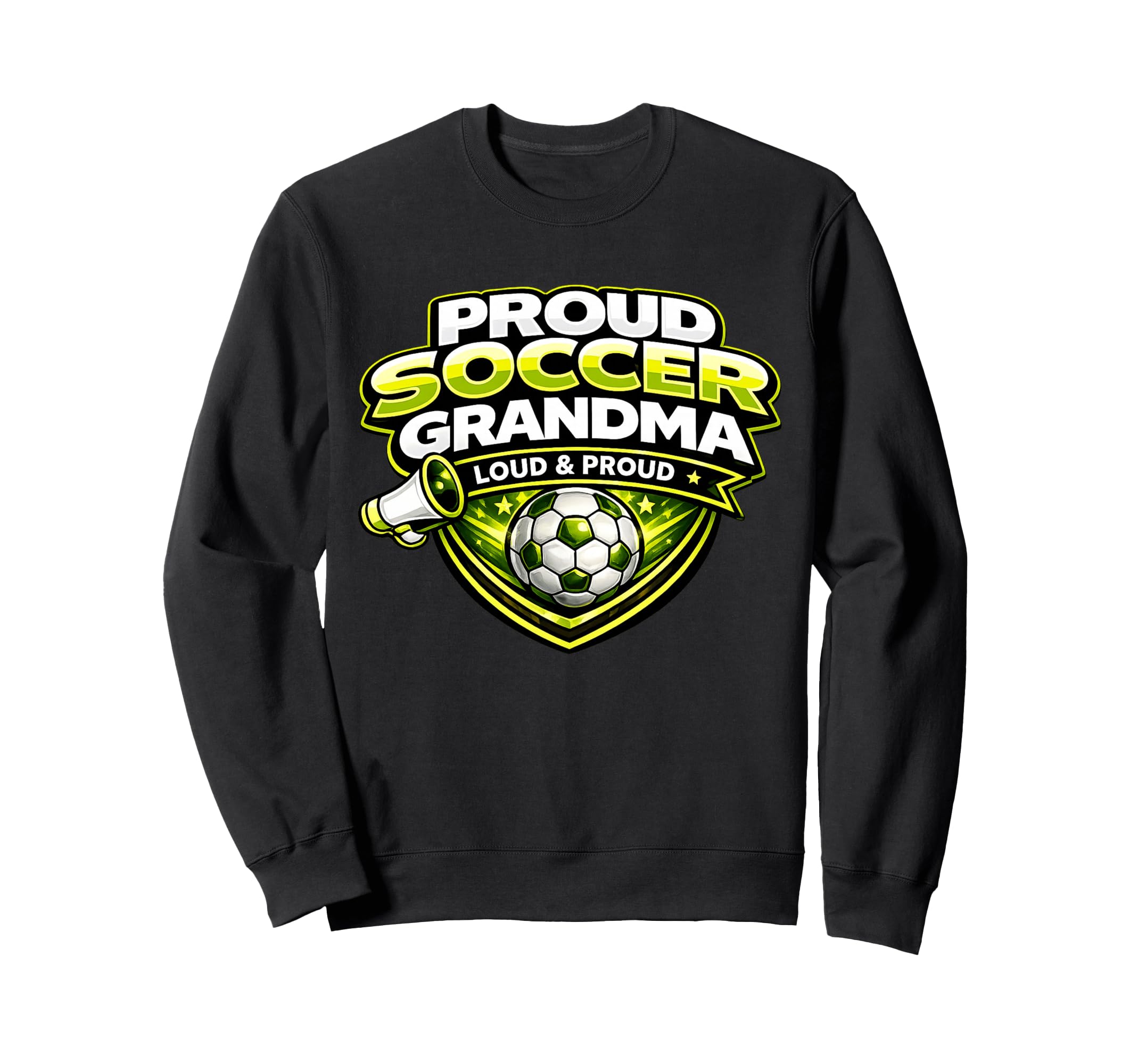 Soccer Grandma Funny Loud Proud Sweatshirt - Aesthetic Graphic Men Women