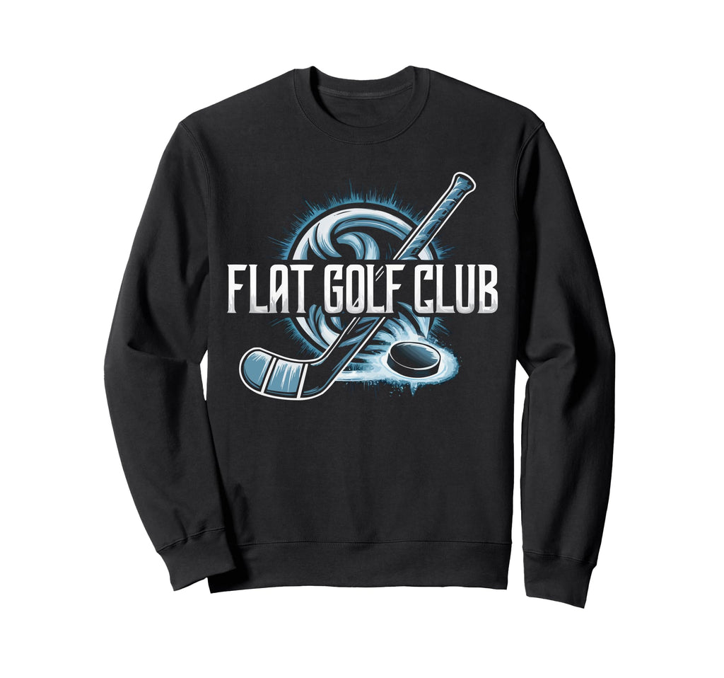 Funny Ice Hockey Player Winter Sweatshirt - Fun Novelty Design for Adults