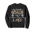 My Favorite Goalie Calls Me Loli Sweatshirt - Aesthetic Graphic for Adults