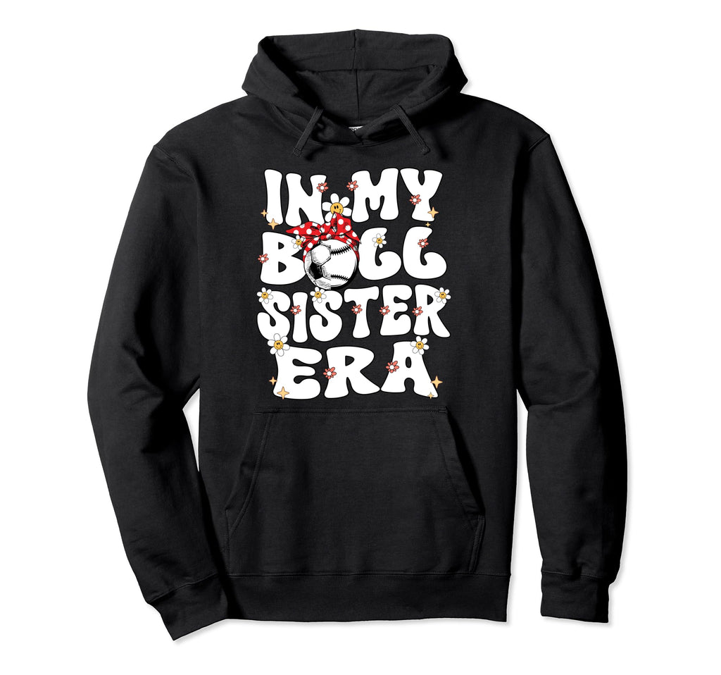 My Ball Sister Era Groovy Baseball Soccer Hoodie - Graphic Print Unisex