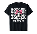 Soccer Soccer Mom Coquette T-Shirt - Aesthetic Graphic Men Women