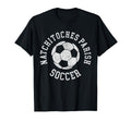 Natchitoches Parish Soccer Distressed T-Shirt - Graphic Print for Adults