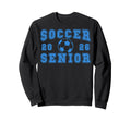 Soccer Senior Night Soccer Senior Sweatshirt - Minimalist Print for Adults