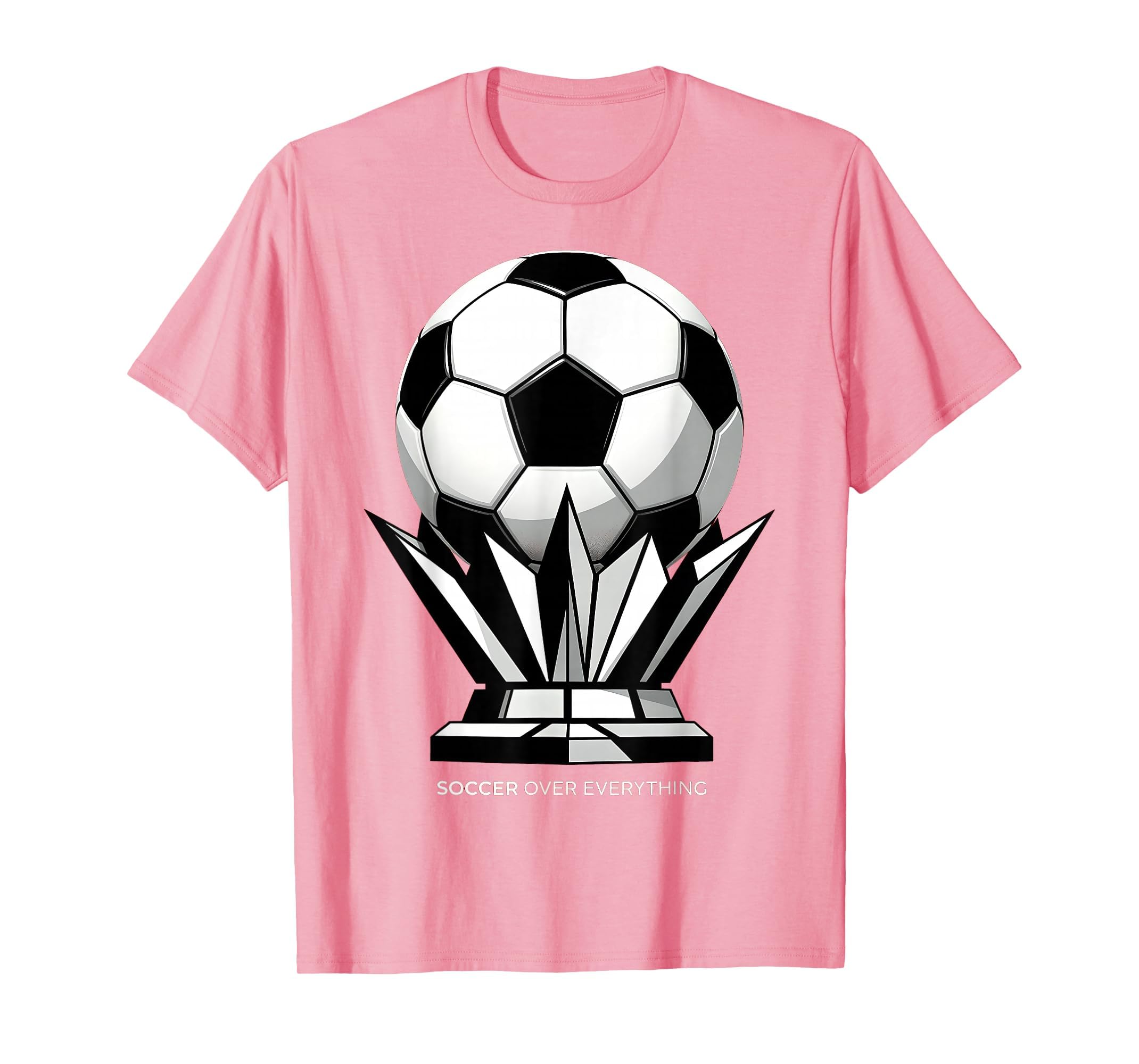 Soccer Over Everything Bold Fan T-Shirt - Aesthetic Graphic for Adults