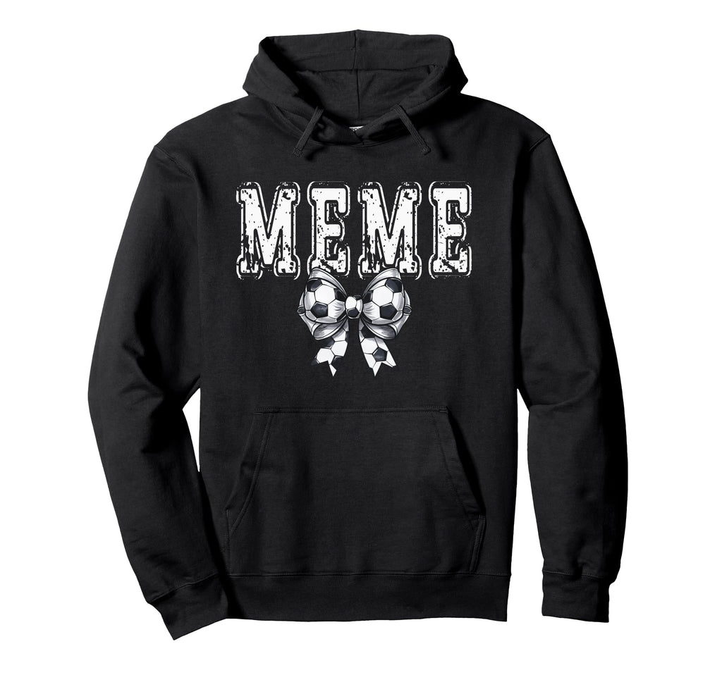 Coquette Soccer Meme Spirit Hoodie - Graphic Print Men Women