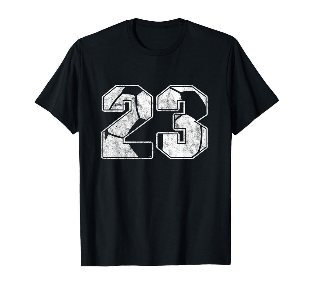 Soccer Player 23Th Birthday Football T-Shirt - Trendy Graphic for Adults