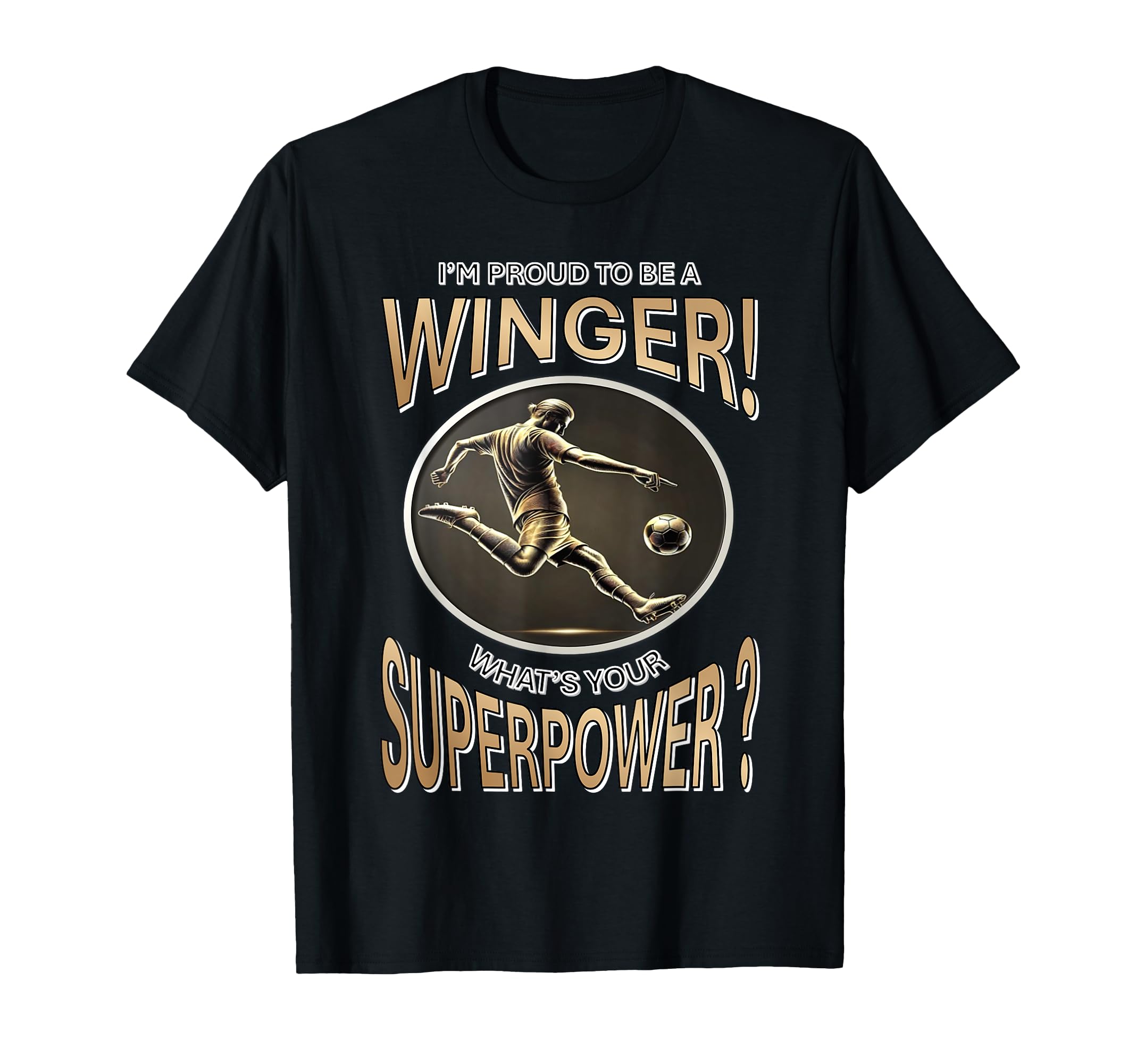 Im Proud To Be Winger Whats Your T-Shirt - Custom Art Print Unisex