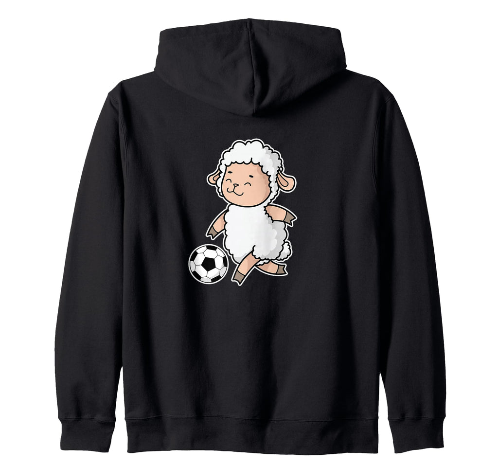 Soccer Animal Ball Fan Football Sport Hoodie - Custom Art Print Unisex