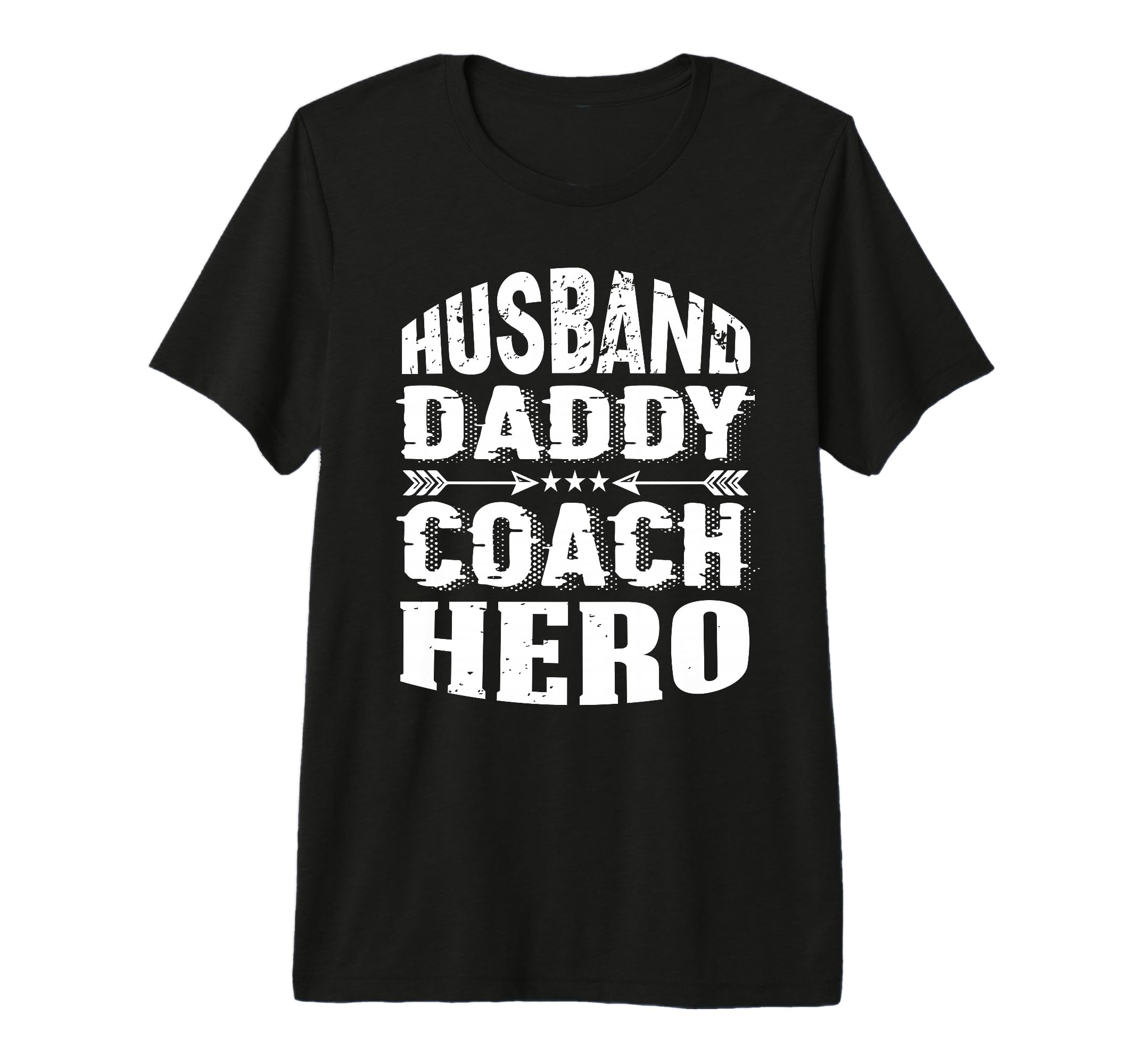 Husband Daddy Coach Hero Trainer T-Shirt - Casual Everyday Wear Unisex
