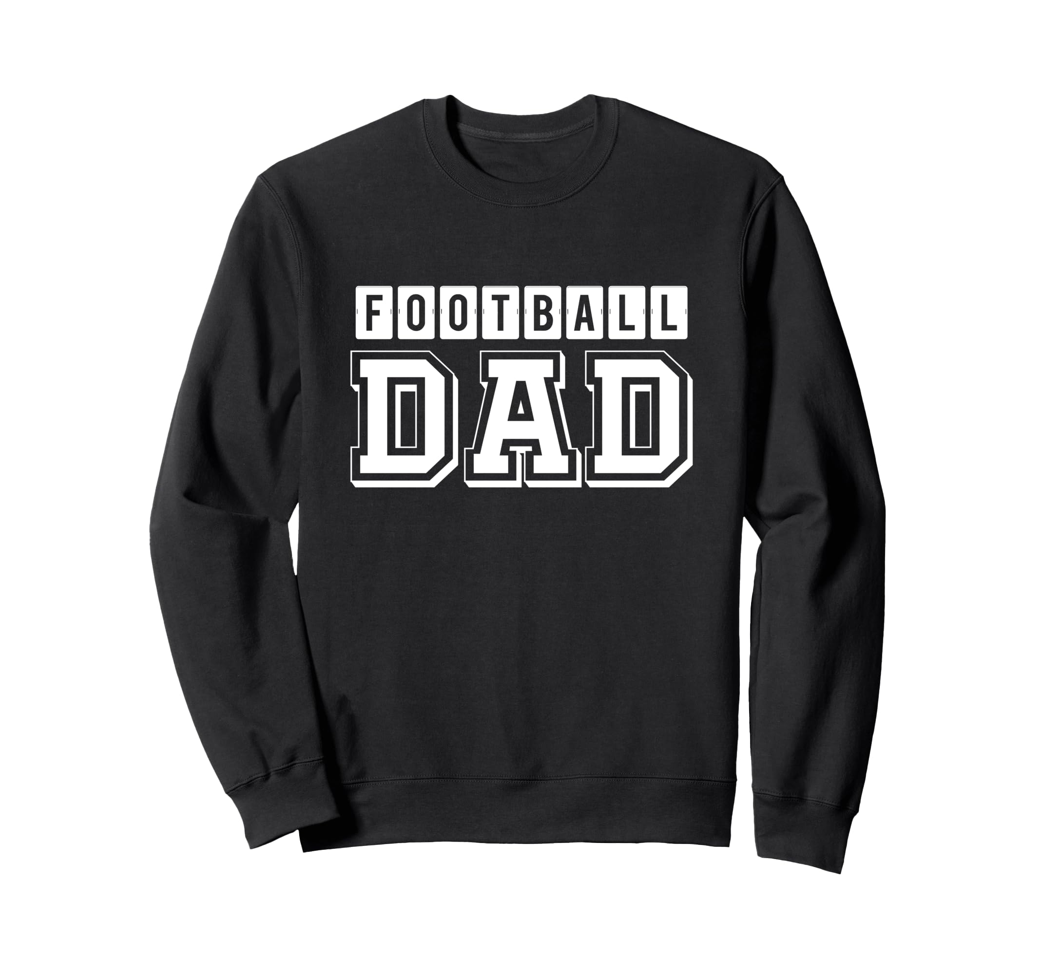 Football Dad Football Lover Football Sweatshirt - Minimalist Print Unisex