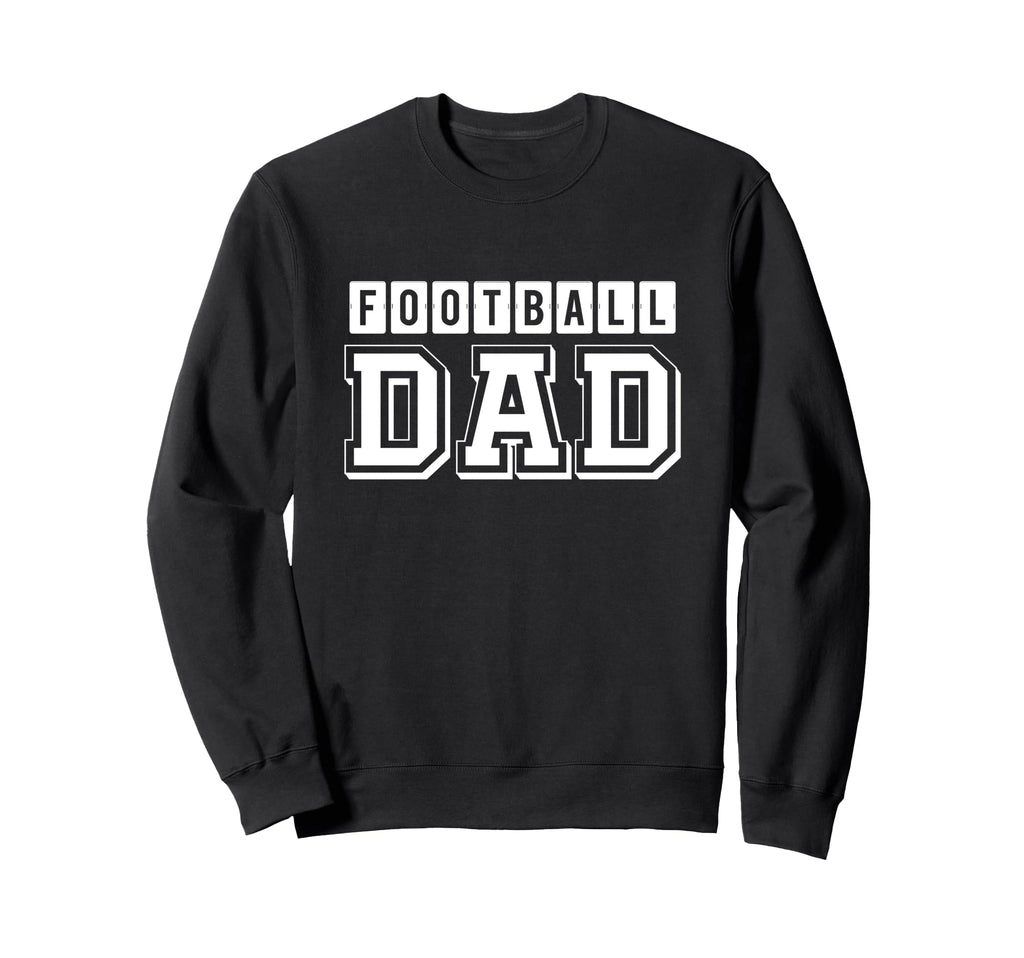 Football Dad Football Lover Football Sweatshirt - Aesthetic Graphic Unisex