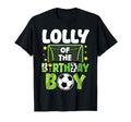 Soccer Lolly Birthday Party Family T-Shirt - Custom Art Print Unisex