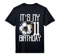 Its My 11Th Birthday Soccer Player T-Shirt - Streetwear Style for Adults