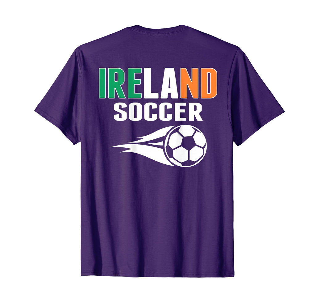 Proud Ireland Soccer Fans Jersey T-Shirt - Minimalist Print Men Women