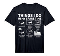 Things I Do My Spare Time Funny T-Shirt - Streetwear Style for Adults