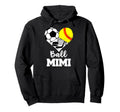 Ball Mimi Funny Soccer Softball Hoodie - Custom Art Print for Adults
