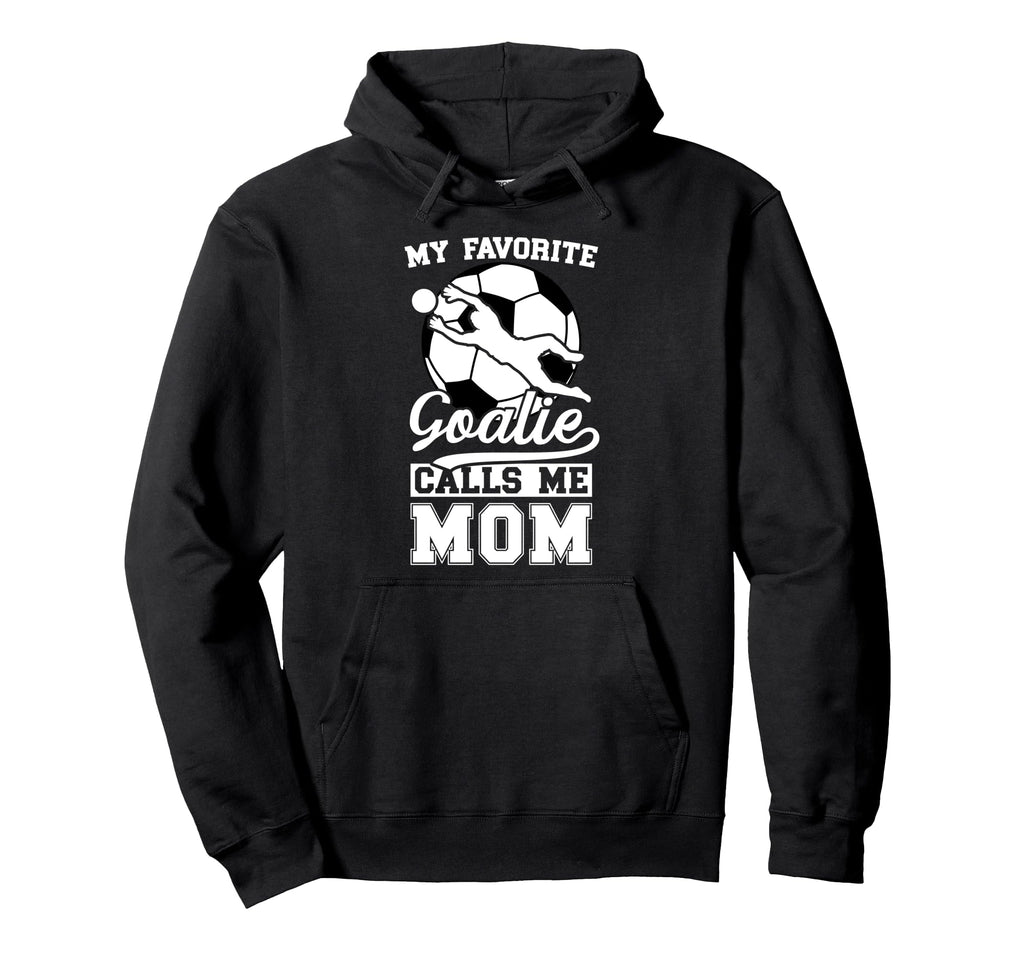 Proud Soccer Keeper Mom Soccer Hoodie - Fun Novelty Design for Adults