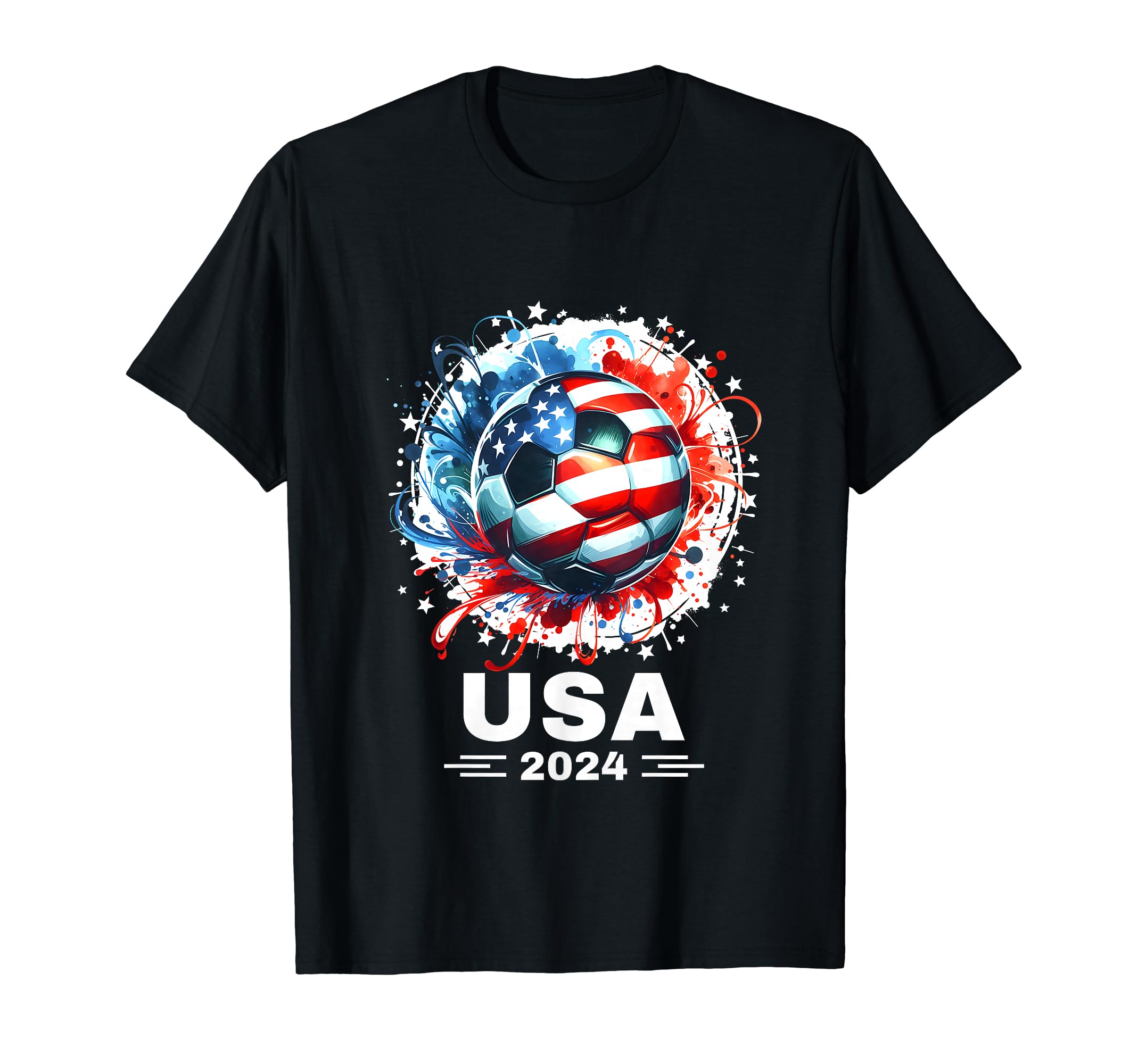 2024 Soccer Player Sports Soccer T-Shirt - Minimalist Print Unisex