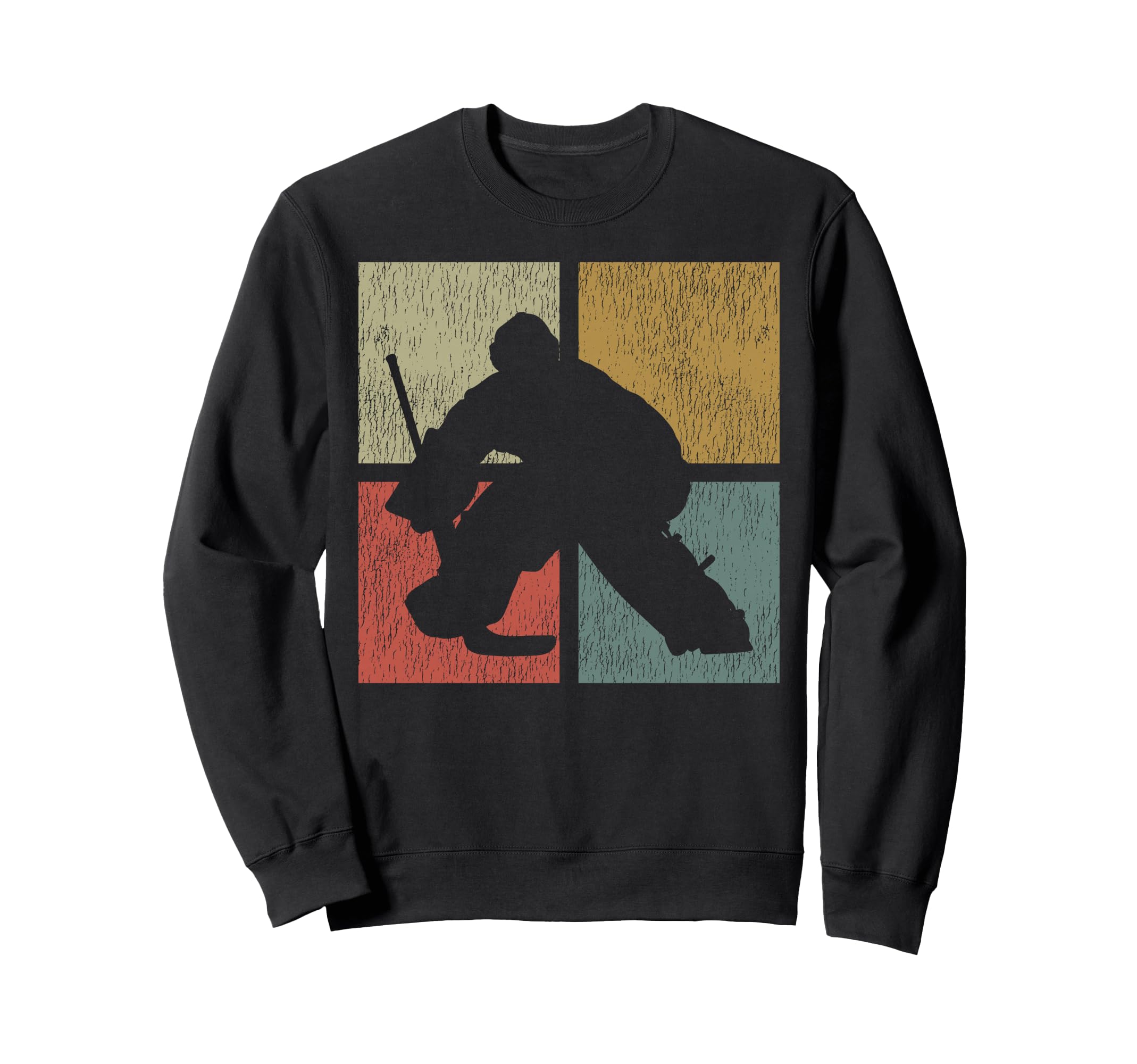 Ice Hockey Goalie Goalkeeper Sweatshirt - Novelty Apparel Unisex