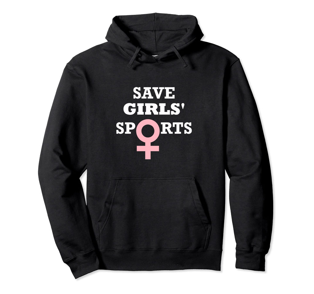 Funny Save Sports Female Team Play Hoodie - Custom Art Print for Adults