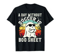 Day Without Soccer Is Boo Sheet Soccer T-Shirt - Aesthetic Graphic Unisex