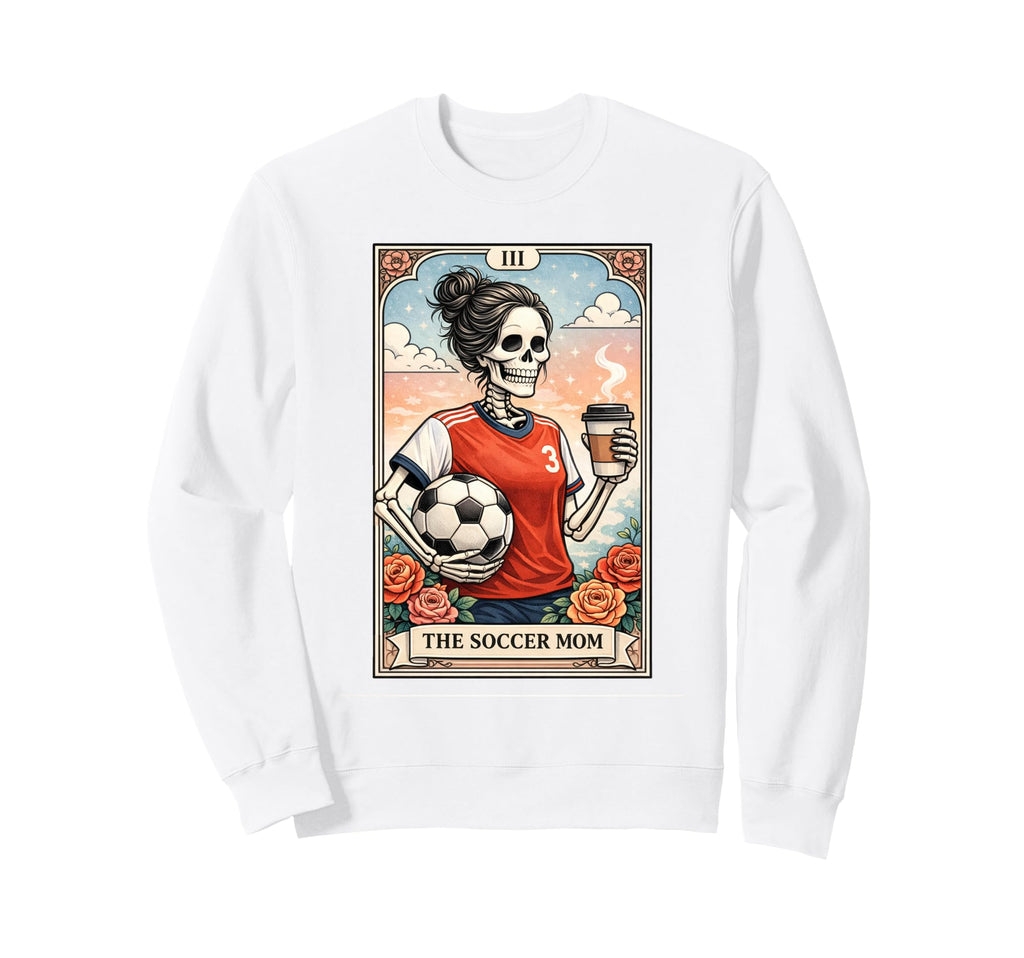 Soccer Mom Soccer Mama Game Day Sweatshirt - Aesthetic Graphic Men Women