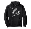 Skeleton Soccer Halloween Lovers Hoodie - Streetwear Style Men Women