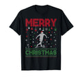 Ugly Holiday Funny Soccer Player T-Shirt - Streetwear Style Unisex