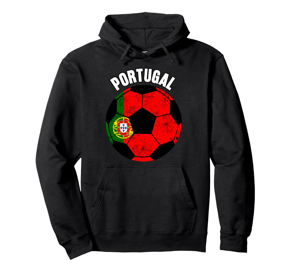 Portugal Soccer Game Player Football Fan Hoodie - Minimalist Print Unisex