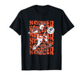 Soccer Player 60S Boho T-Shirt - Aesthetic Graphic Unisex