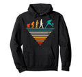 Human Evolution Player Soccer Hoodie - Casual Everyday Wear Men Women