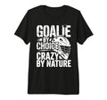 Lacrosse Goalie Lax Goalkeeper Tri Blend T-Shirt - Novelty Apparel Unisex