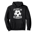 62Th Birthday Soccer Team Player Sports Hoodie - Unique Graphic for Adults
