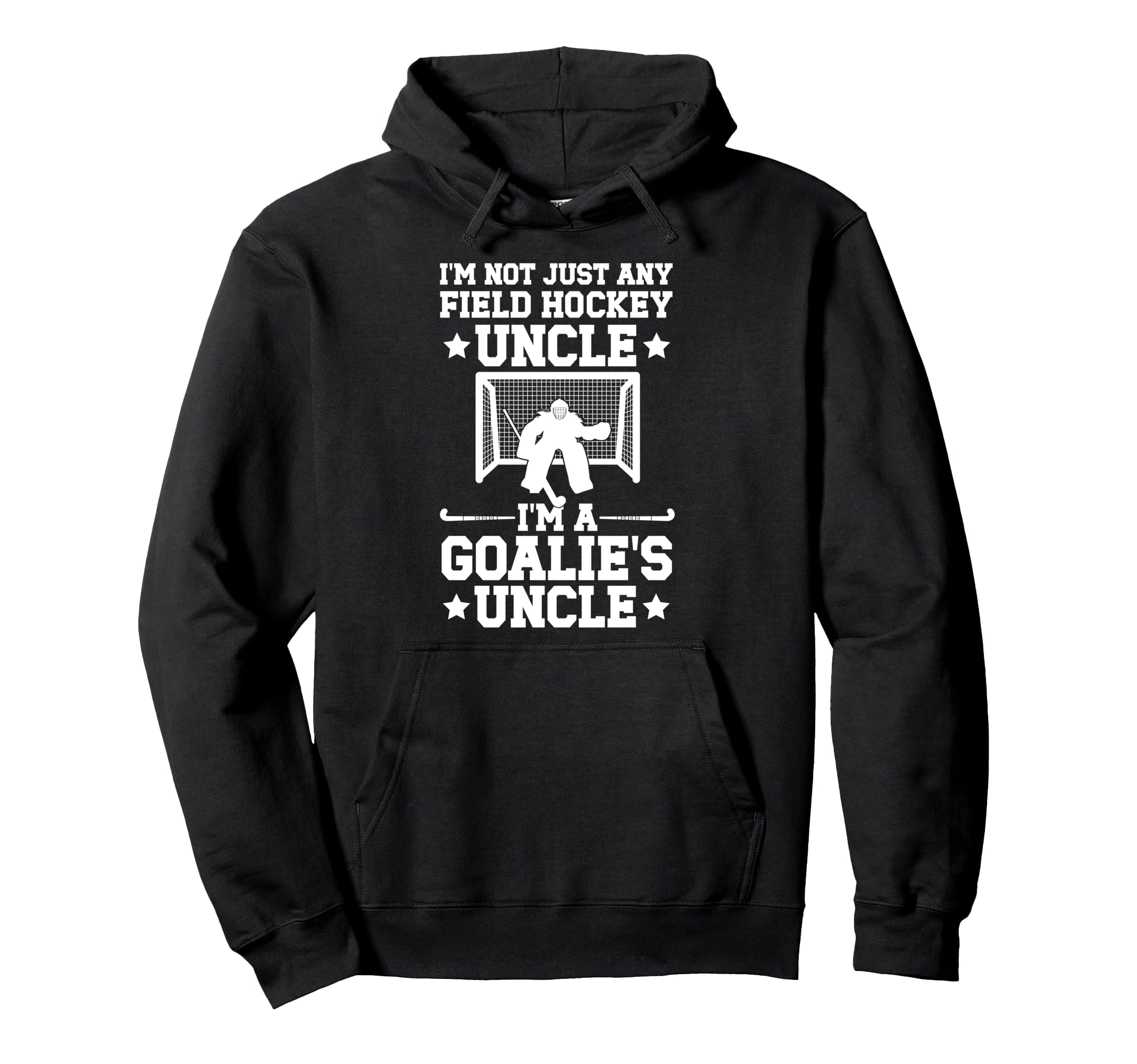 Field Hockey Goalie Uncle Field Hockey Hoodie - Graphic Print Men Women
