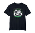 Proud Soccer Dad Cheering Sideline T-Shirt - Unique Graphic Unisex