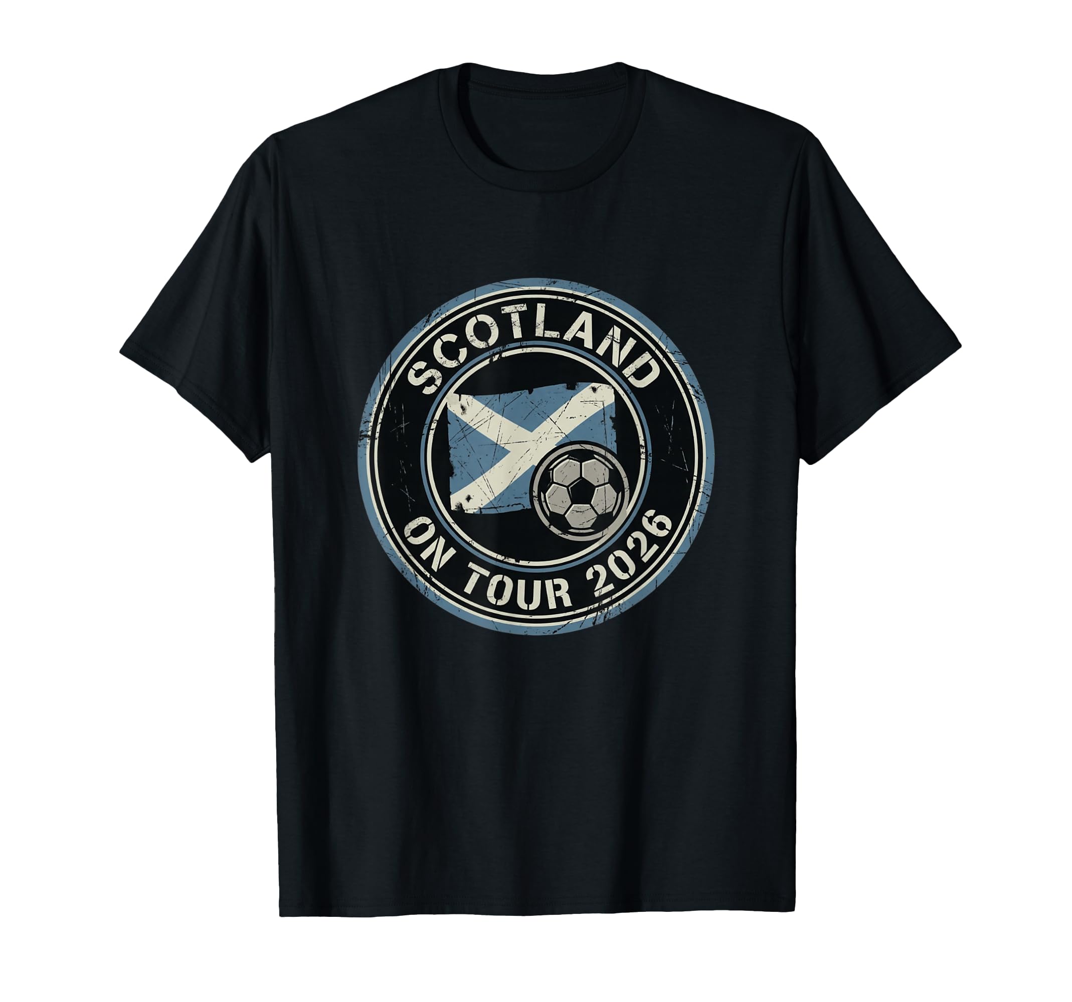 Scotland Tour 2026 Football Fan T-Shirt - Casual Everyday Wear Unisex