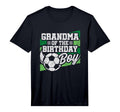 Mens Birthday Grandma Soccer T-Shirt - Fun Novelty Design Men Women