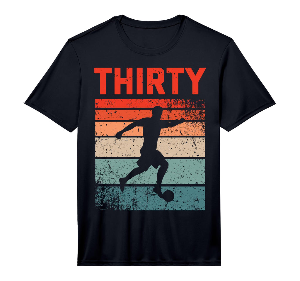 Mens 30Th Birthday Soccer 30 Years Old T-Shirt - Aesthetic Graphic Unisex
