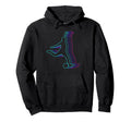 Soccer Silhouette Soccer Player Hoodie - Streetwear Style for Adults