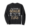 My Favorite Goalie Calls Me Titi Sweatshirt - Fun Novelty Design Unisex