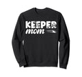 Ice Hockey Goalkeeper Mom Hockey Sweatshirt - Minimalist Print Men Women