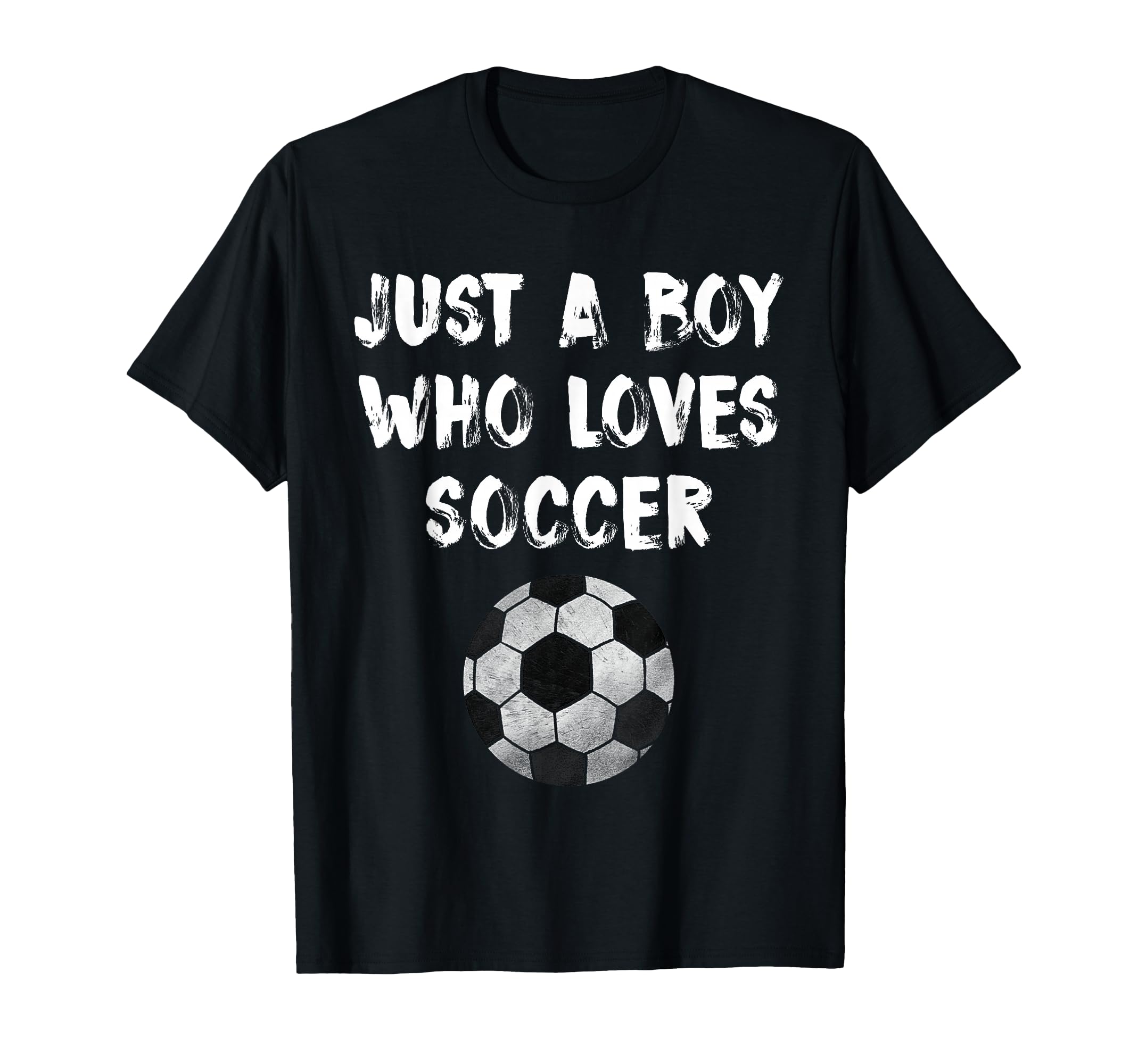 Just Who Loves Soccer T-Shirt - Custom Art Print Unisex