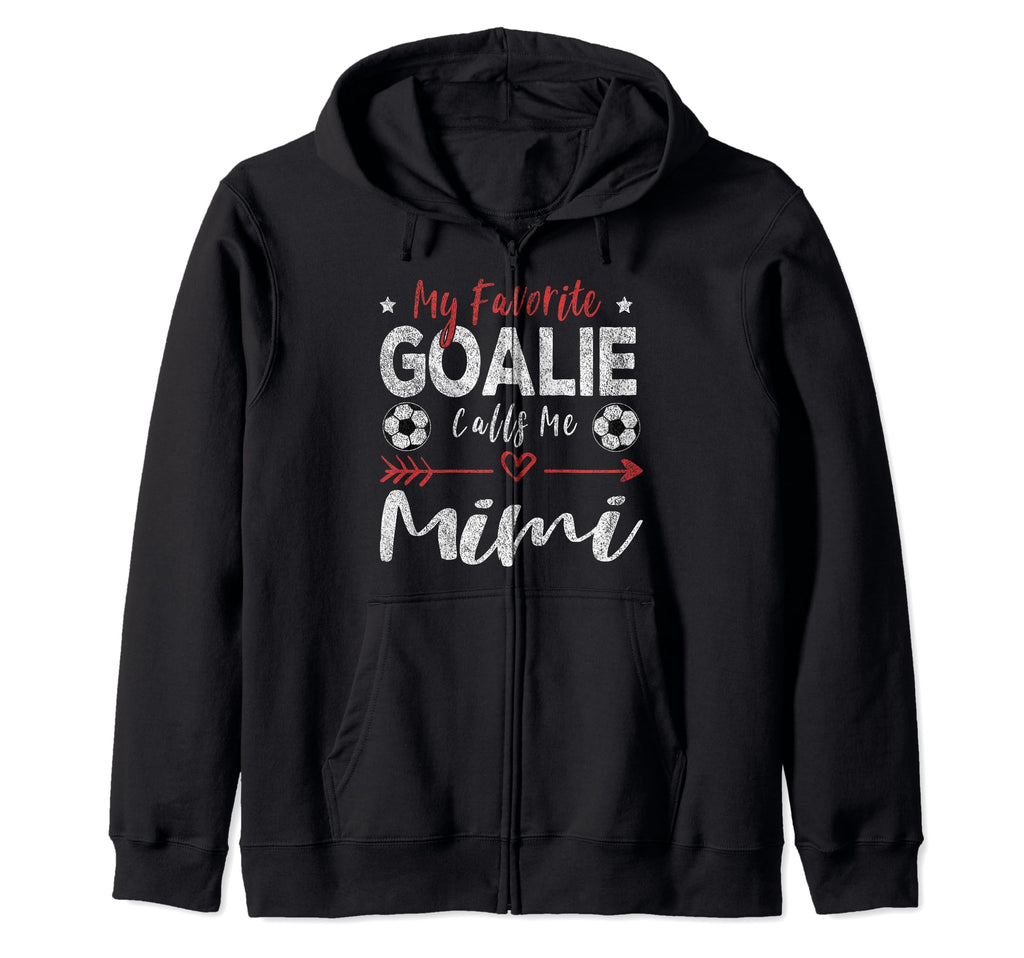 Funny Soccer Goalie Goalkeeper Mom Hoodie - Graphic Print Men Women