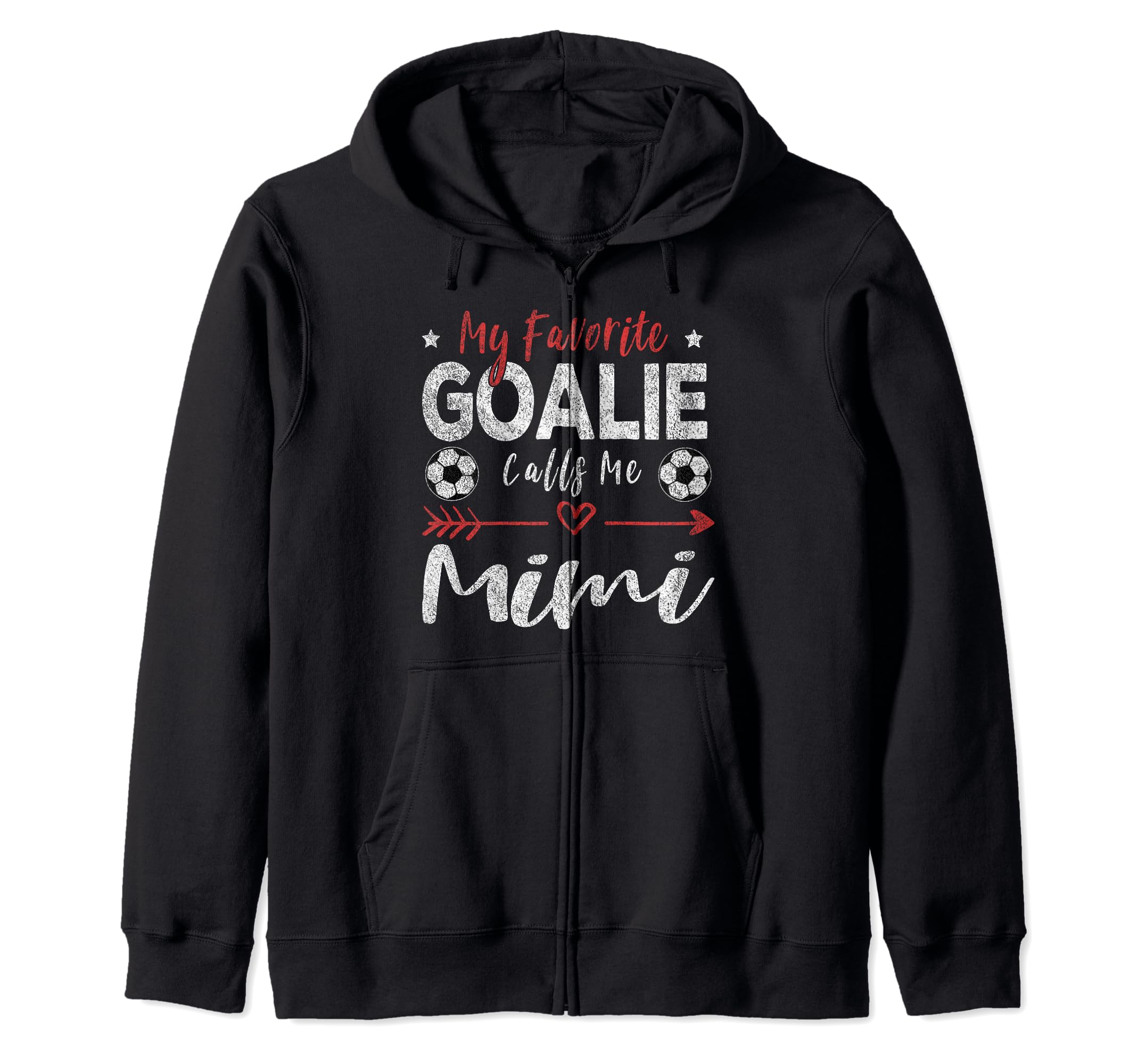 Funny Soccer Goalie Goalkeeper Mom Hoodie - Graphic Print Men Women