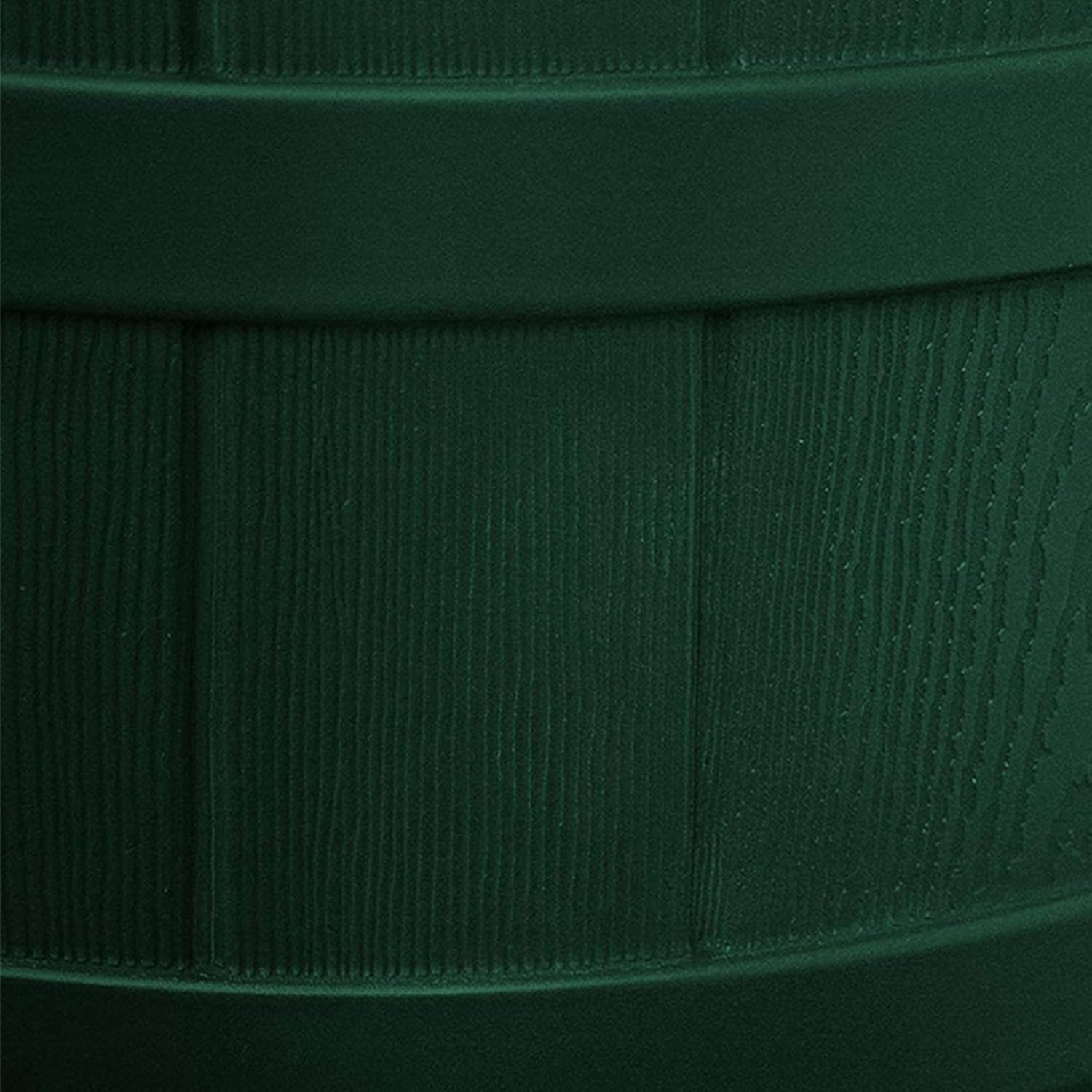 Good Ideas Rain Wizard Water Storage Premium Quality Collection Barrel with Brass Spigot, Safety Screen, and 50 Gallon Capacity, Green (2 Pack)