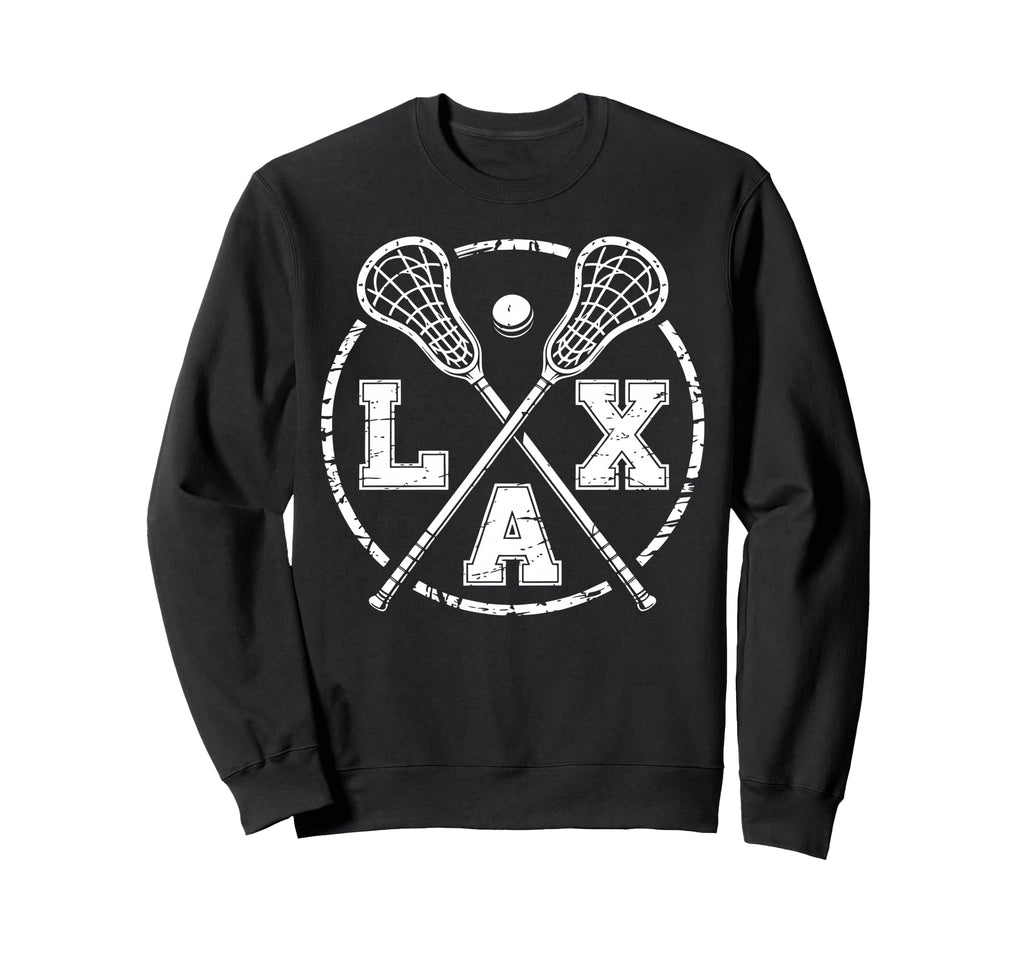 Lax Goalkeeper Lacrosse Goalie Sweatshirt - Fun Novelty Design Unisex