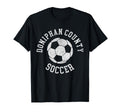 Doniphan County Soccer Distressed 90S T-Shirt - Unique Graphic for Adults